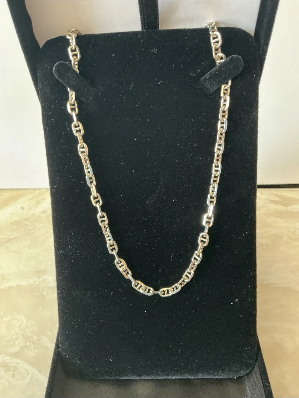 Sterling Silver Link Chain Necklace - Classic Box Link